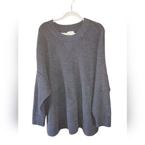 Aerie Oversized Charcoal Sweater Pullover